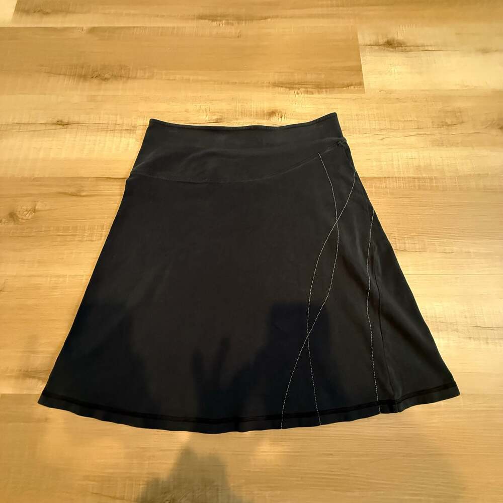 Mountain Hardwear Women's Black Athletic Stretch Pull-On Skirt